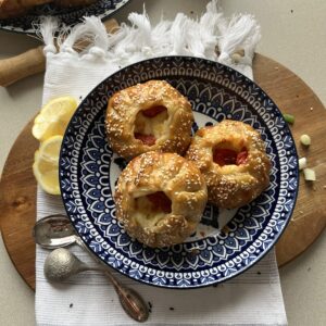 Chicken Cheese & Tomato Samosa